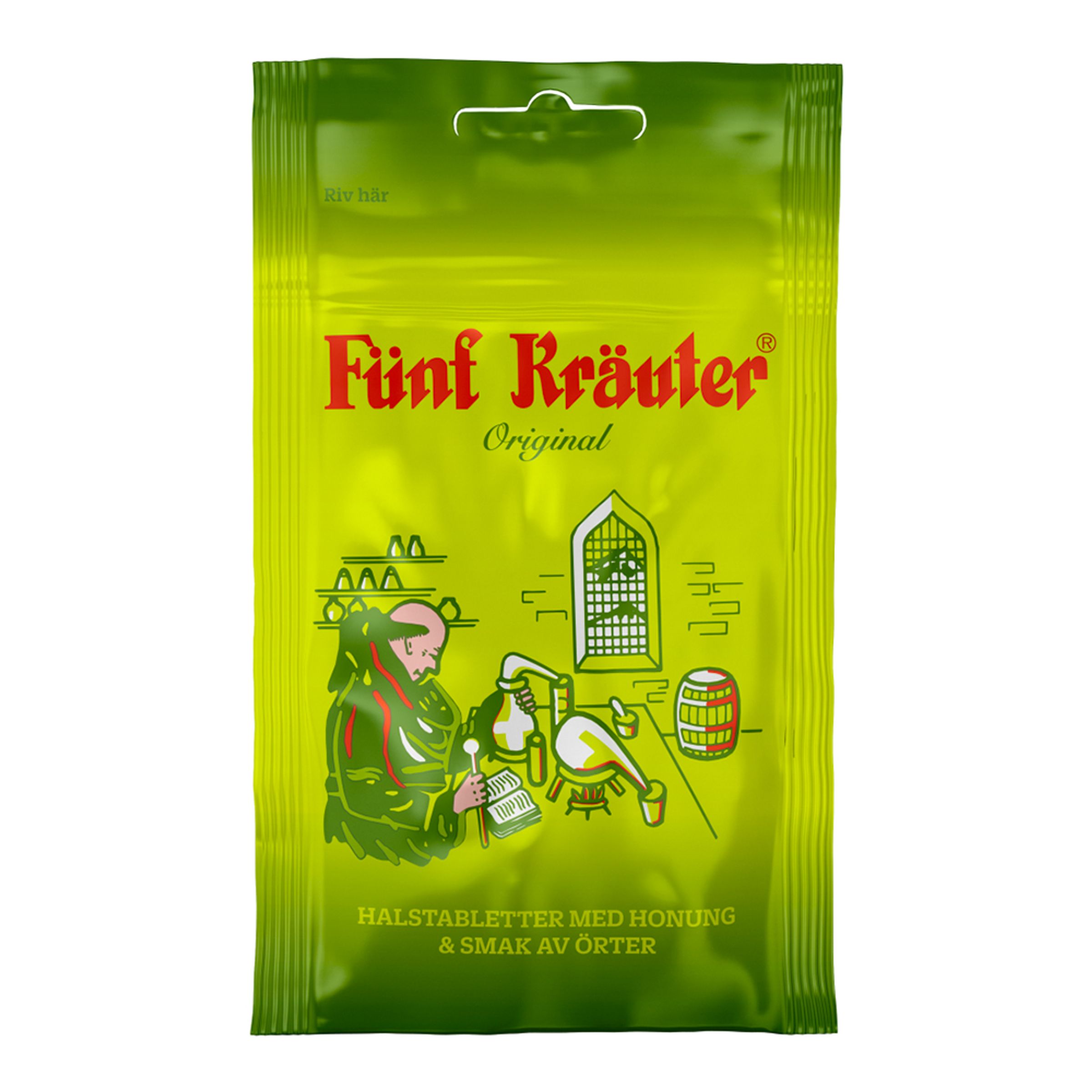 Fünf Kräuter Halstabletter - 70 gram