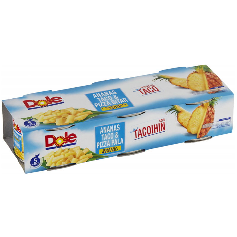 Tärnad Ananas 3 x 227g - 60% rabatt