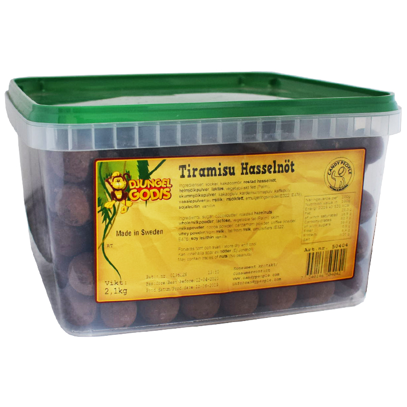 Tiramisu hasselnöt 2,1kg - 47% rabatt