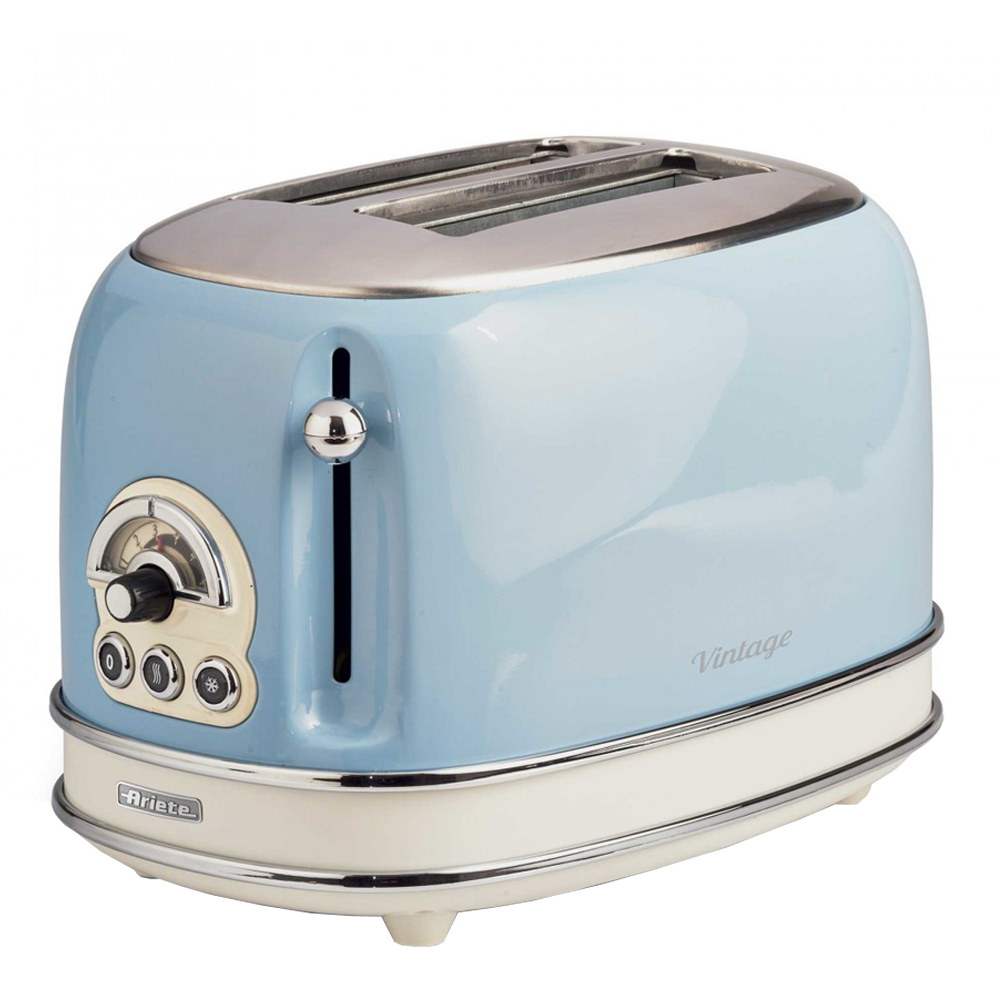 Ariete - Ariete Vintage 155 Brödrost 2 skivor Blå