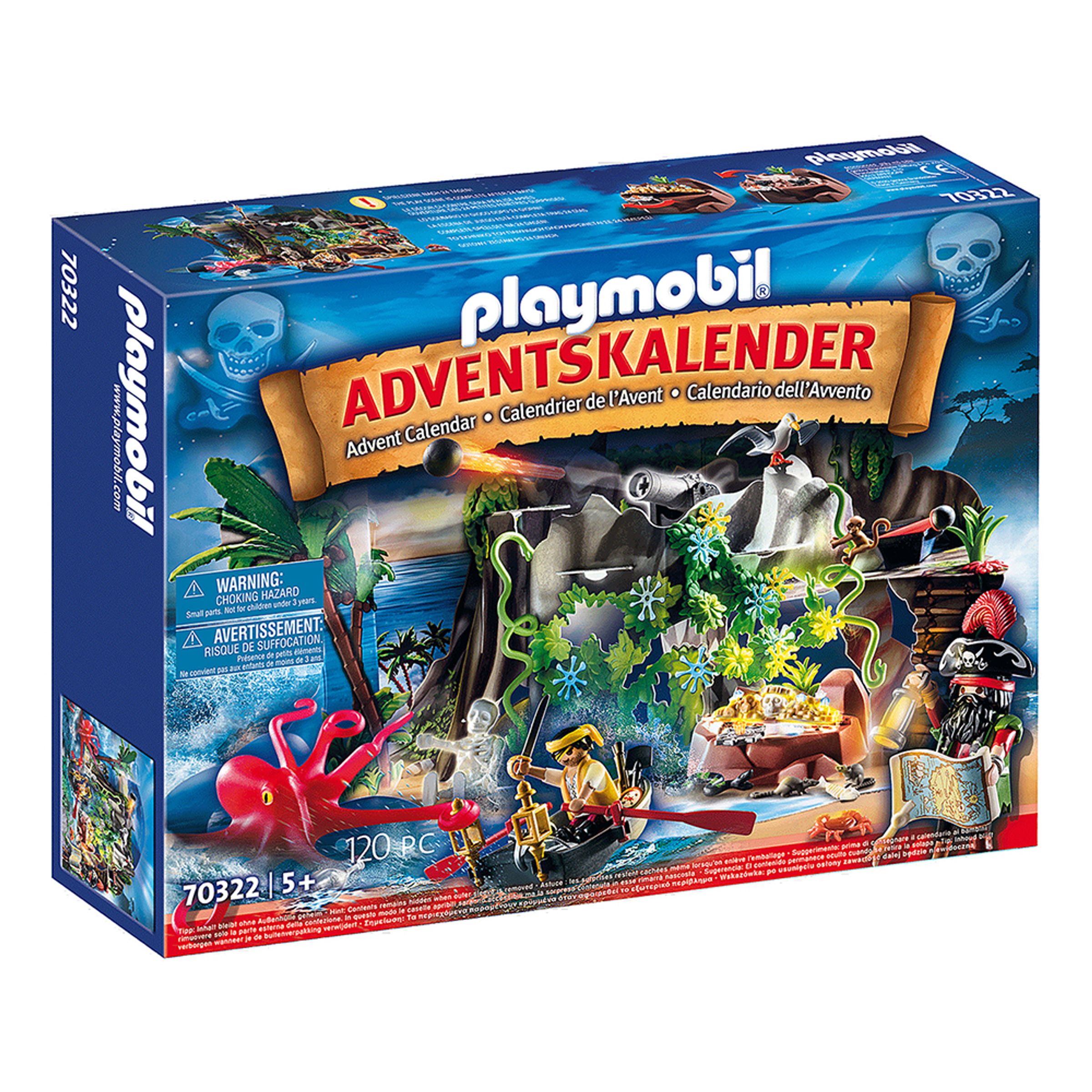 Playmobil Adventskalender Skattjakt i Piratviken