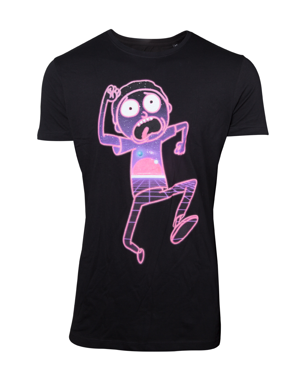 Rick And Morty T-shirt Neon Morty