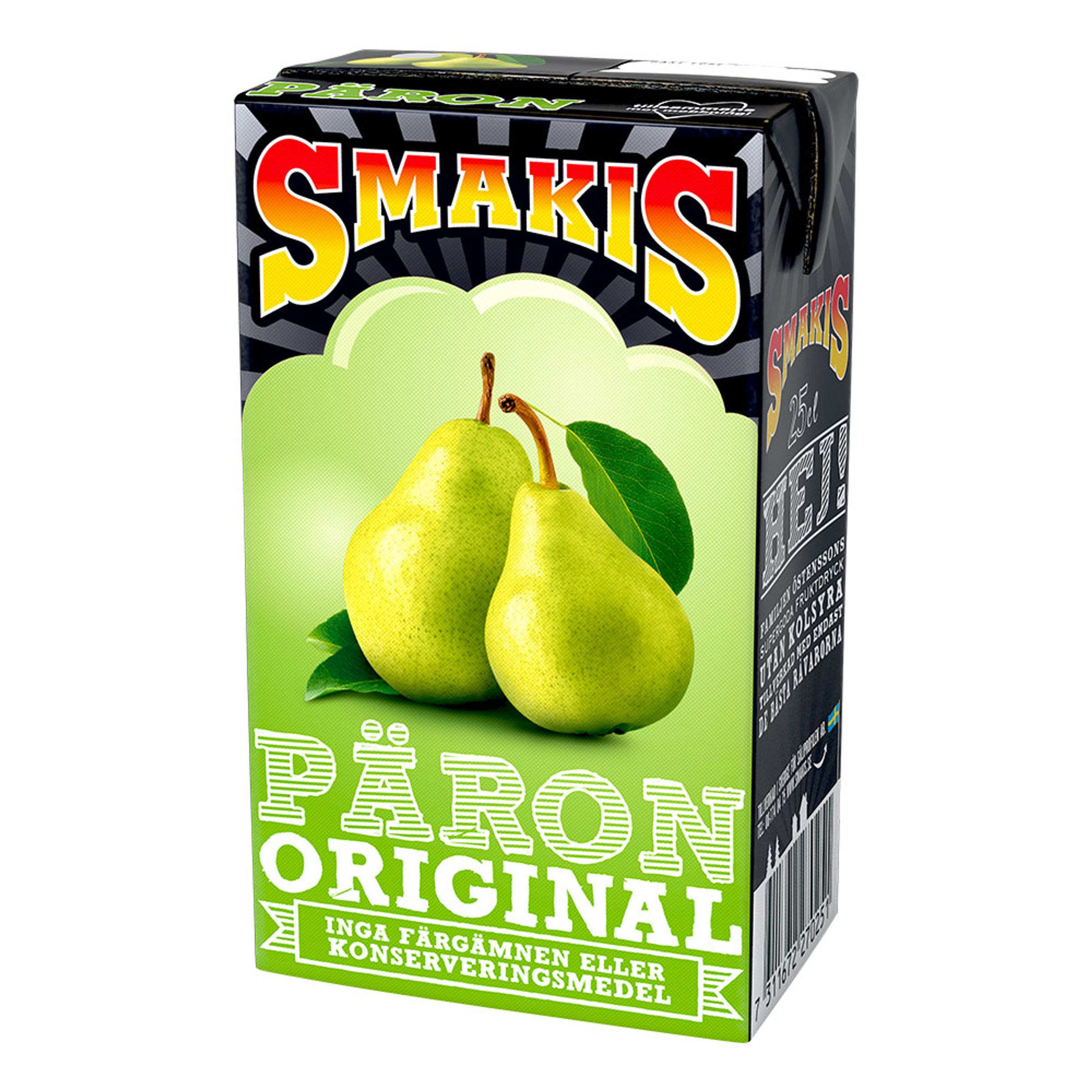 Smakis Päron Original - 25 cl