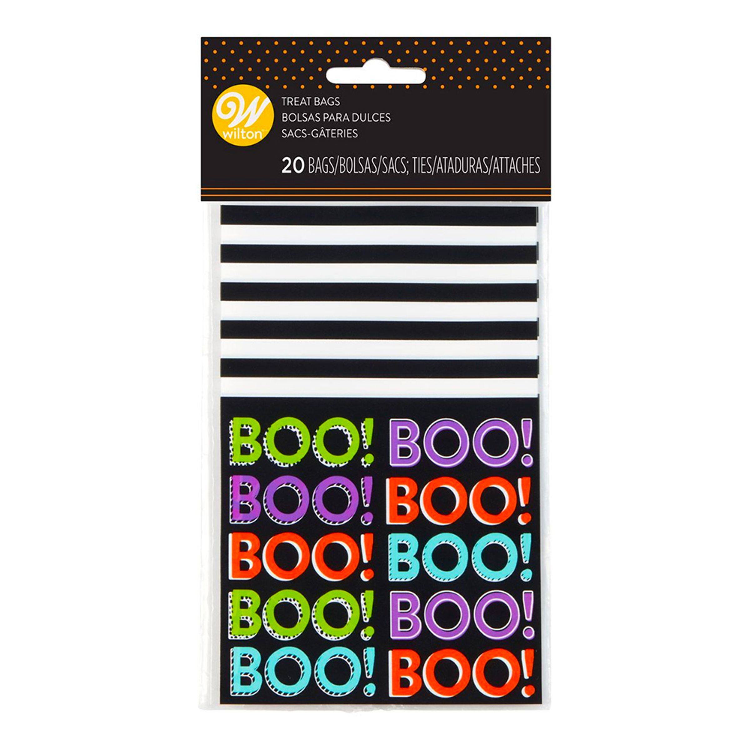 Kalaspåsar Mini Boo Halloween - 20-pack