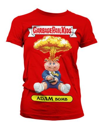 Garbage Pail Kids Adam Bomb Tjejig T-Shirt