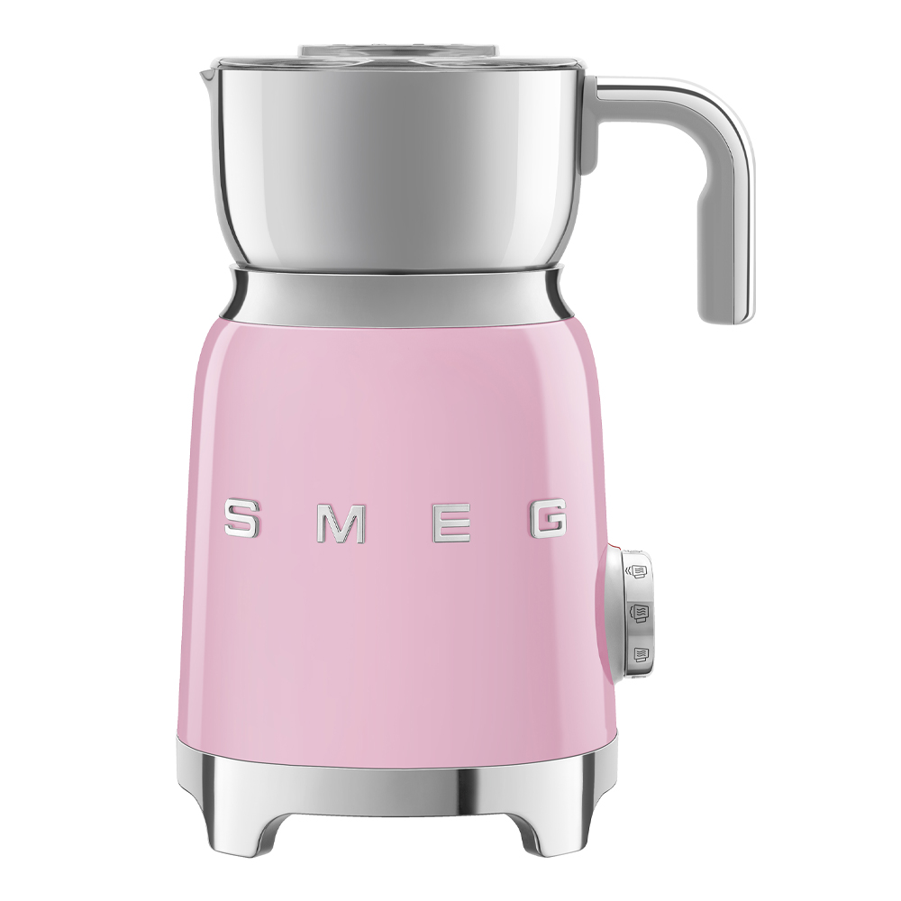 Smeg - 50's Style Mjölkskummare Rosa