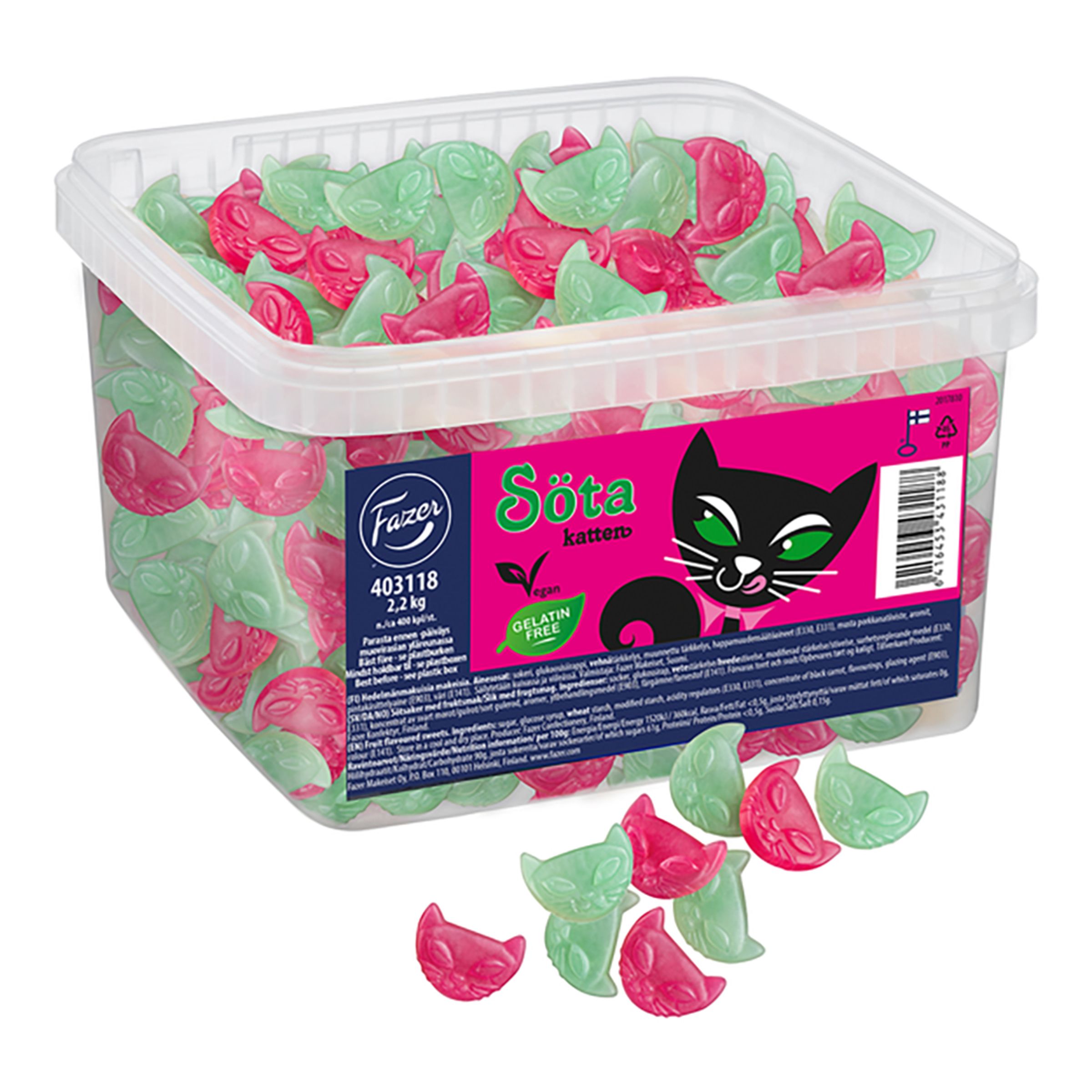 Söta Katten i Burk - 2,2 kg