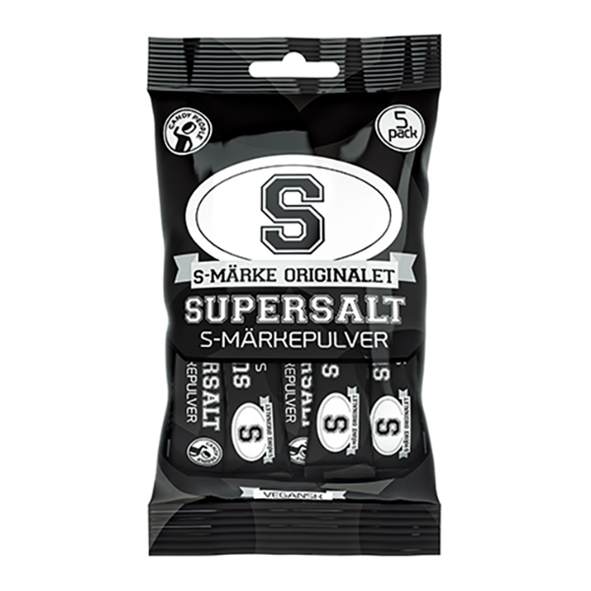 S-Märkepulver Supersalt i Påse - 5-pack