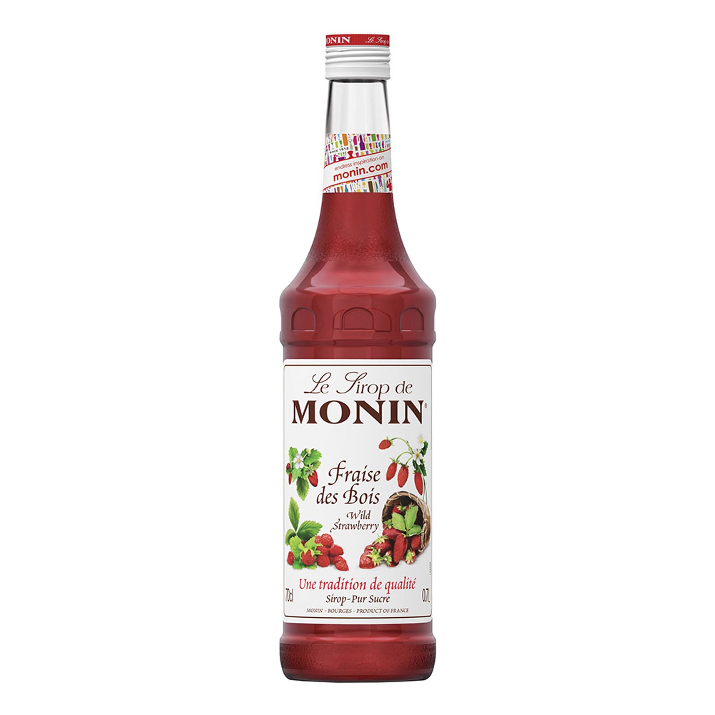 Monin Wild Strawberry Syrup - 70 cl