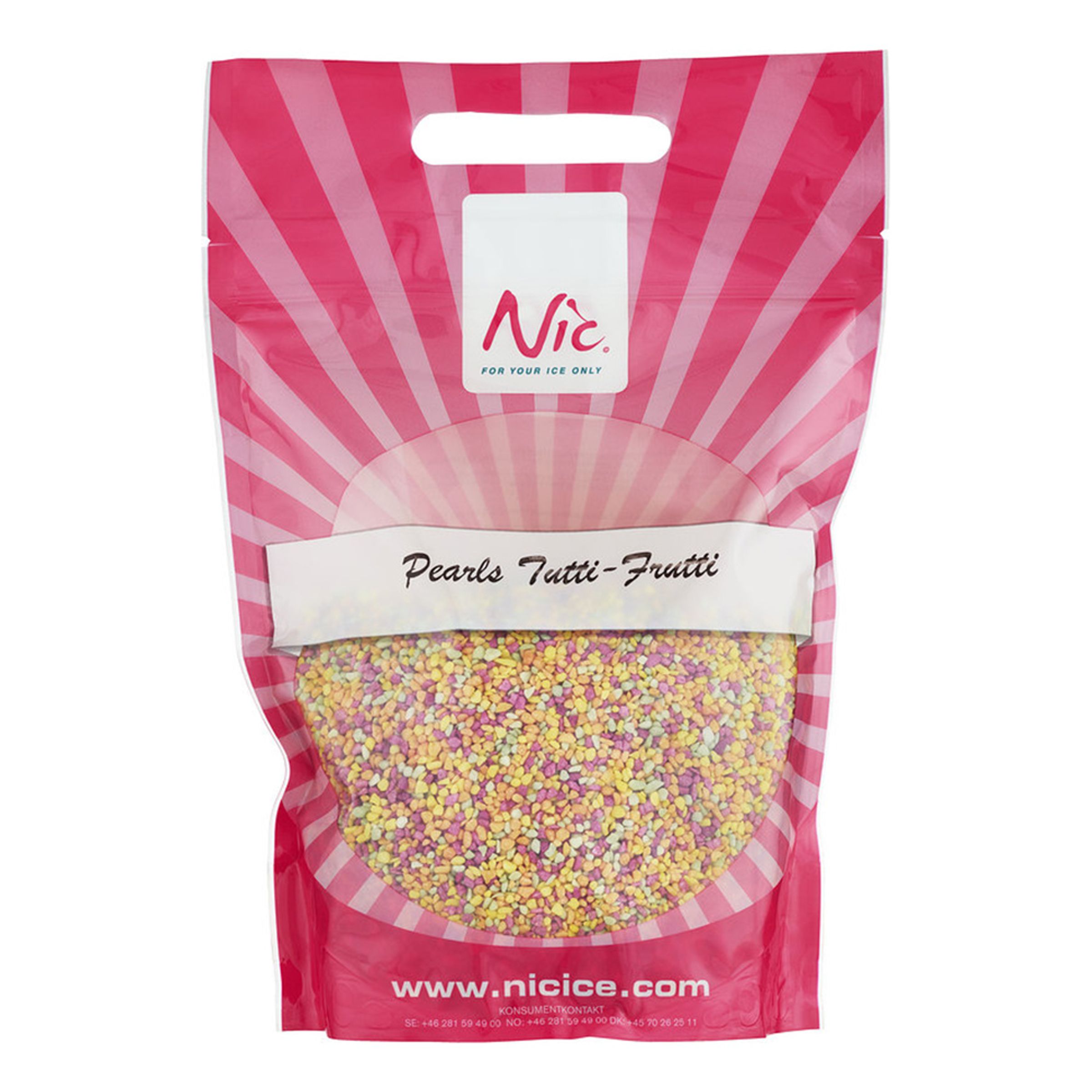 Nic Strössel Tutti-frutti Pärlor - 1 kg