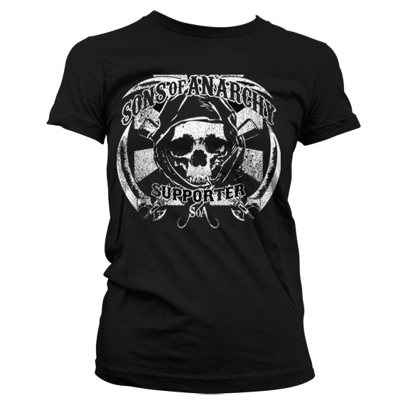 Sons Of Anarchy SOA Supporter Girly T-Shirt