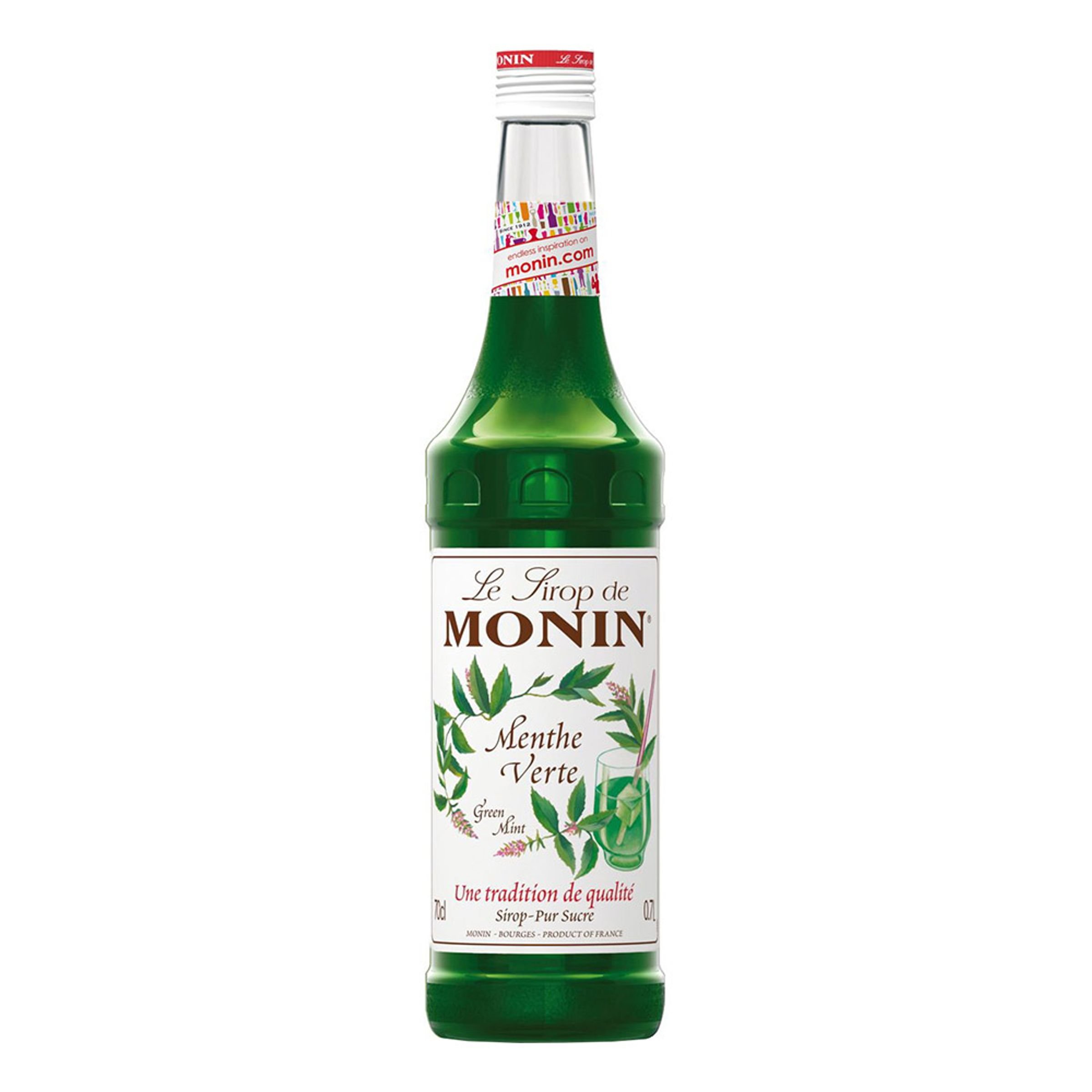 Monin Green Mint Syrup - 70 cl