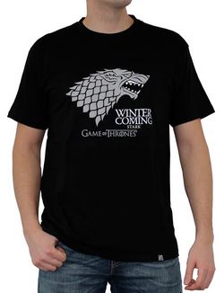 GoT Winter Is Coming T-Shirt Svart