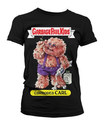 Garbage Pail Kids Corroded Carl Tjejig T-Shirt