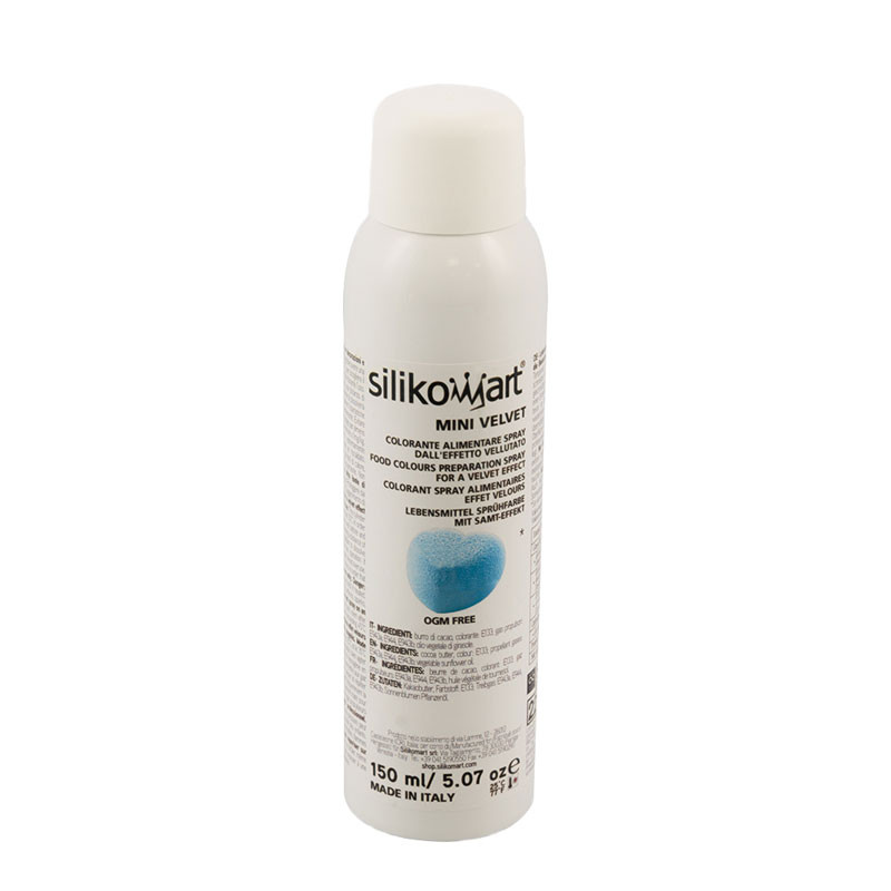 Sammetsspray Light Blue - Silikomart
