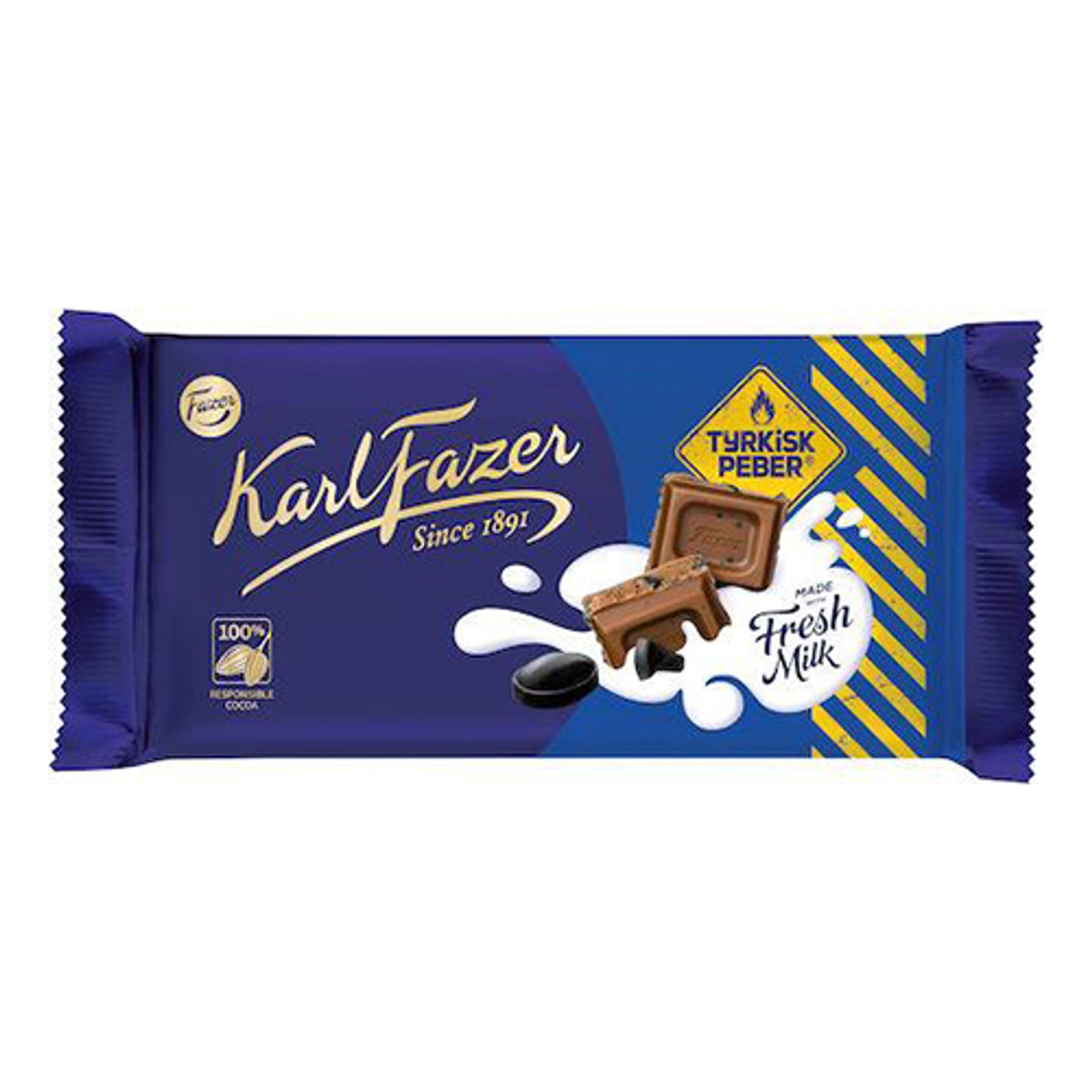 Karl Fazer Tyrkisk Peber - 145 gram