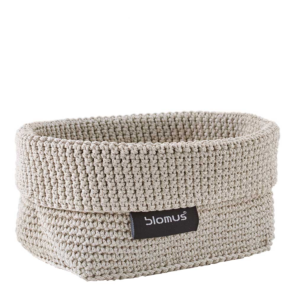 Blomus - Blomus Tela Textilkorg 10x15 cm Sand