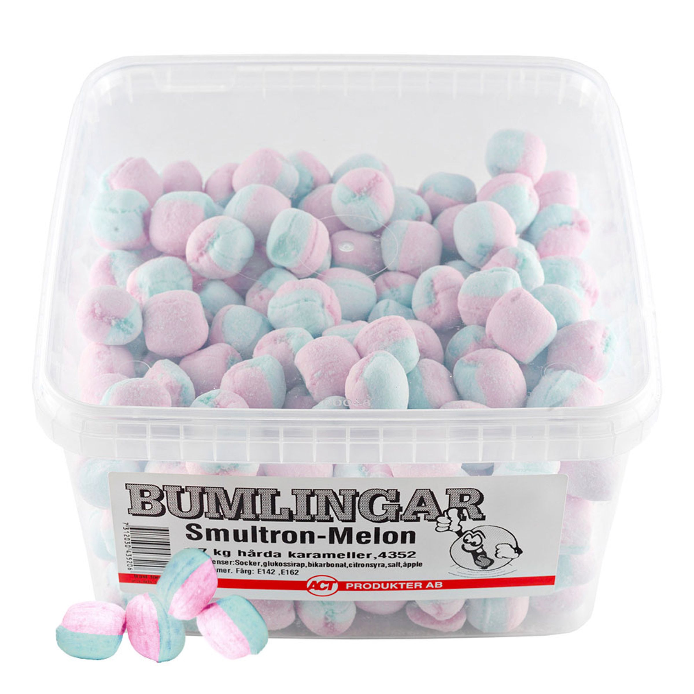 Bumlingar Smultron-Melon - 1,7 kg