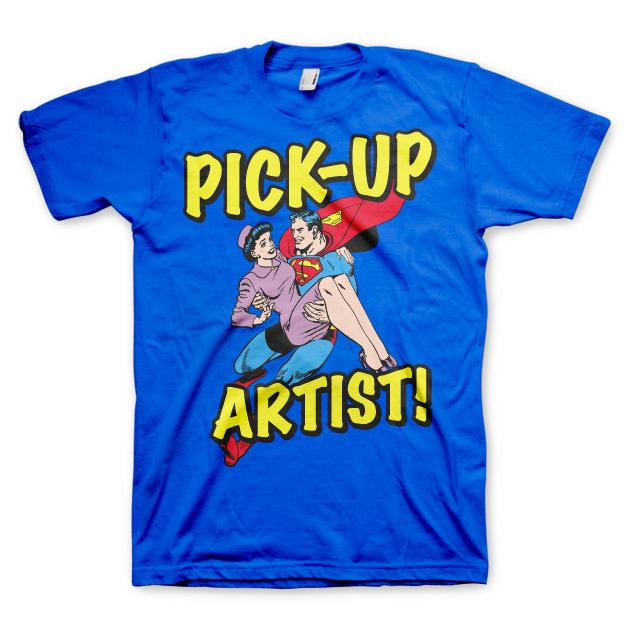 Superman Pick-Up Artist T-shirt