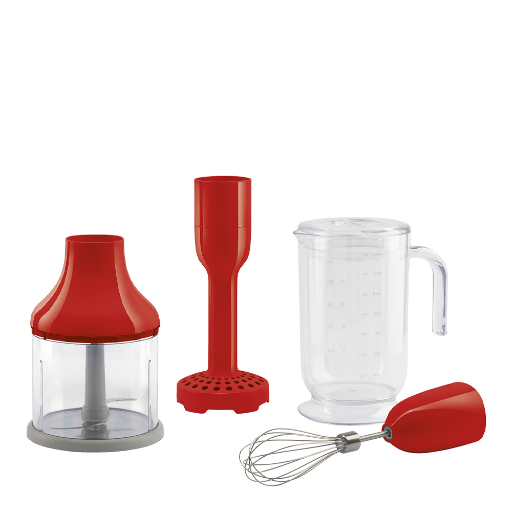 Smeg - 50's Style Tillbehörskit till Stavmixer Röd