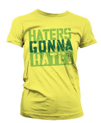 SvampBob Haters Gonna Hate Dam T-shirt