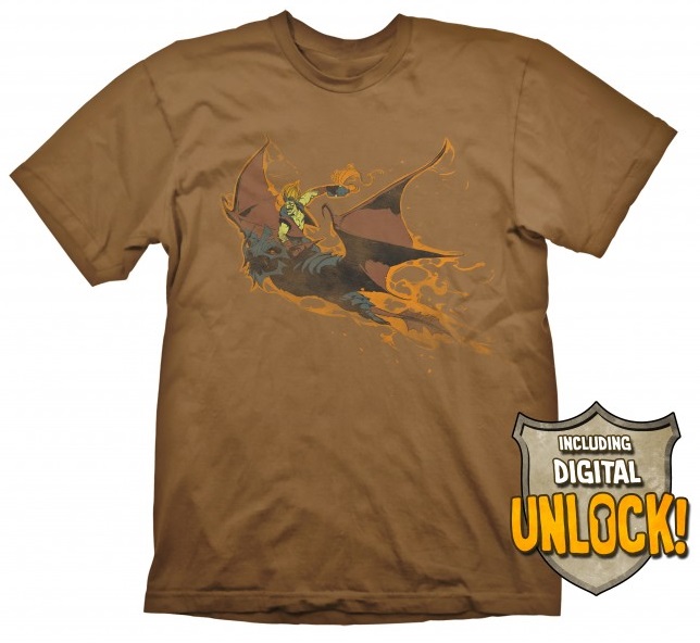 DOTA 2 T-Shirt Batrider + Digital Unlock