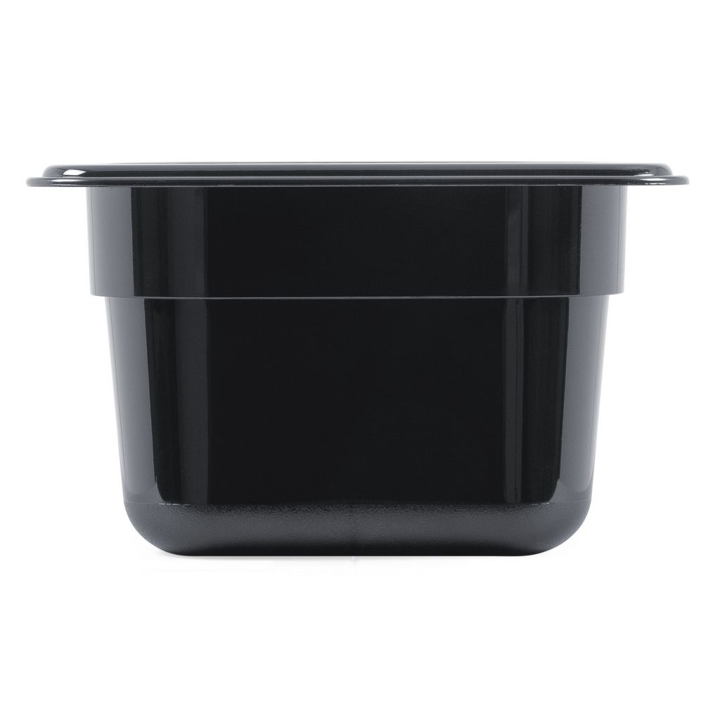Kantin 2.0 Poly Svart GN 1/6-100