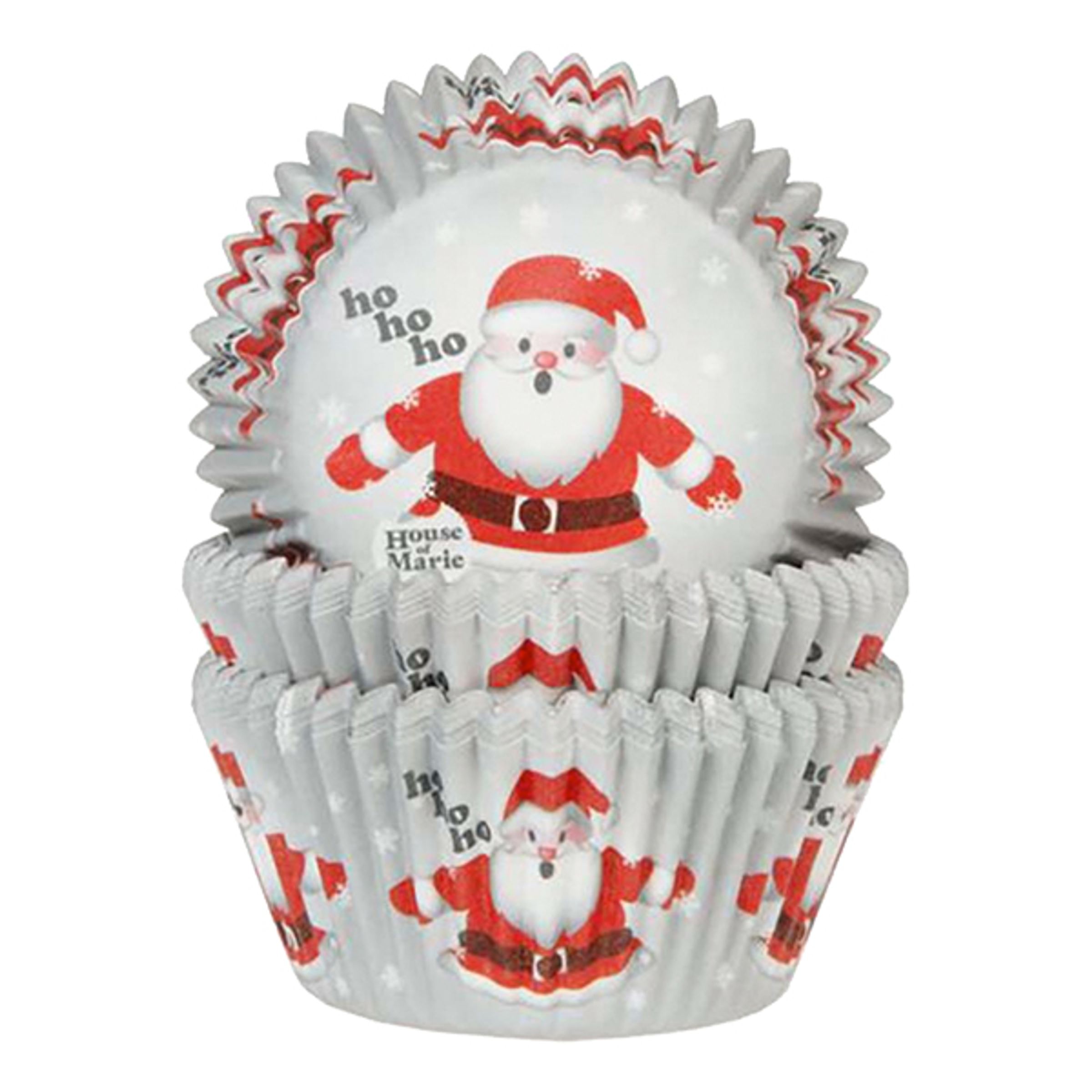 Muffinsformar Tomte Ho Ho Ho - 50-pack