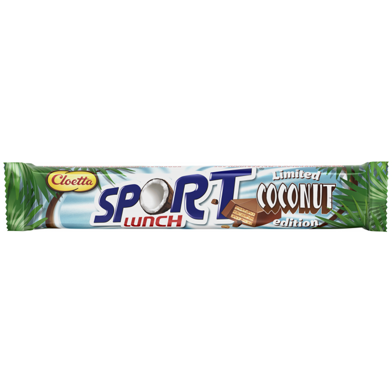 Mjölkchoklad "Sport Lunch Coconut" 50g - 71% rabatt