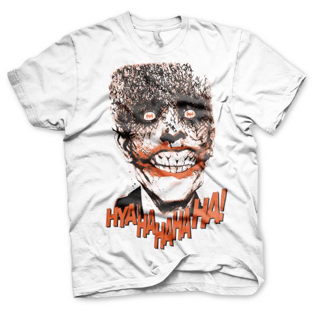 Batman The Joker - HyaHaHaHa T-Shirt Vit