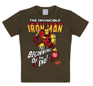 Marvel Iron Man T-Shirt Barn Brun