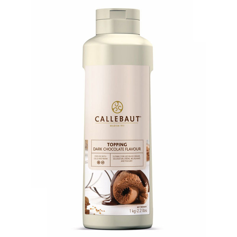 Callebaut Mörk Chokladsås, 1kg