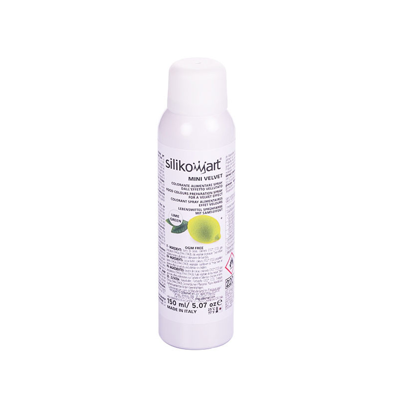 Sammetsspray Lime Green - Silikomart