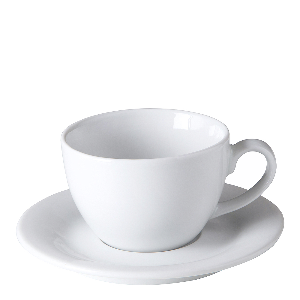 Table Top Stories - Blues Cappuccinokopp med fat Vit