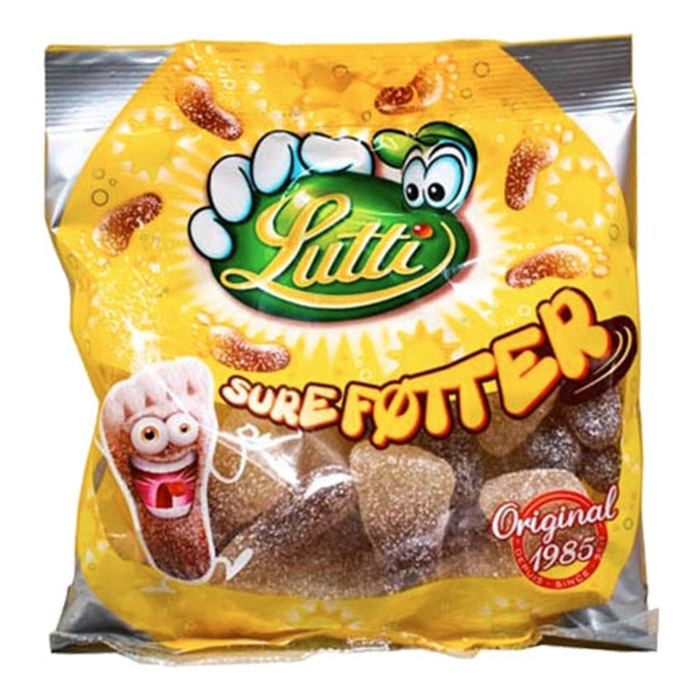 Lutti Sura Fötter i Påse - 130 gram