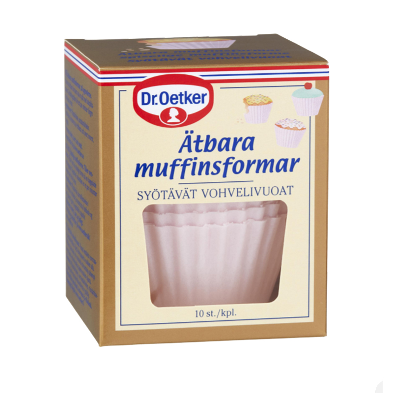 Muffinsform Ätbar Rosa 10st - 49% rabatt