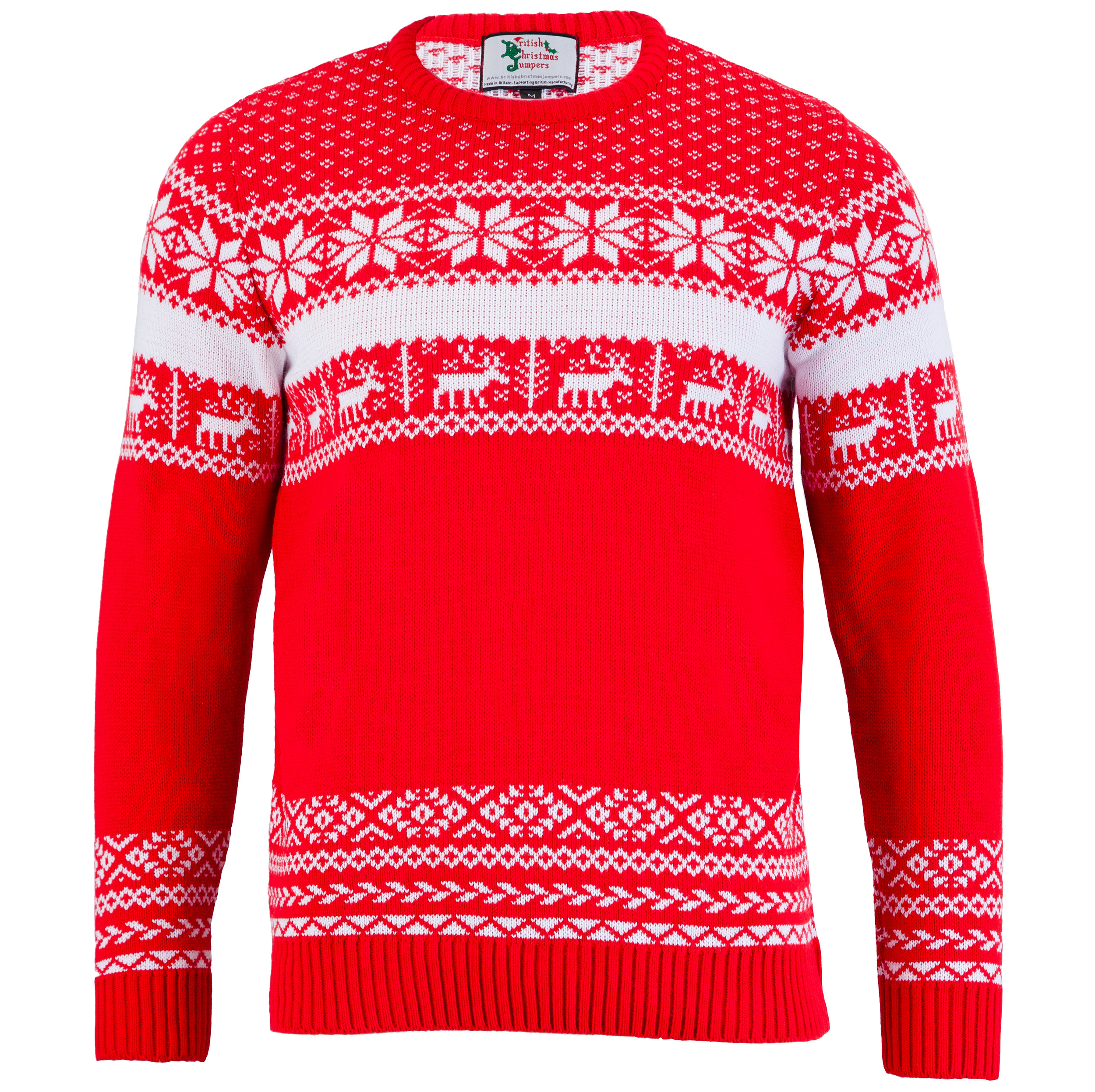Jultröja Nordic Christmas Röd