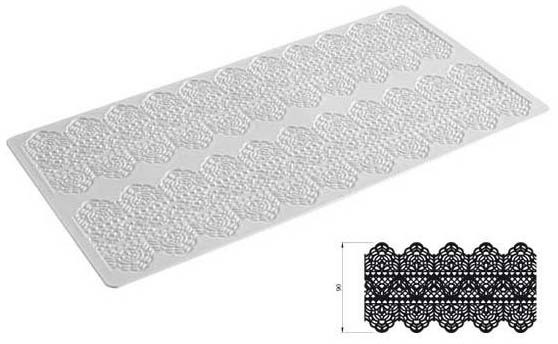 Silikomart Silikonmatta Dentelle, Lace