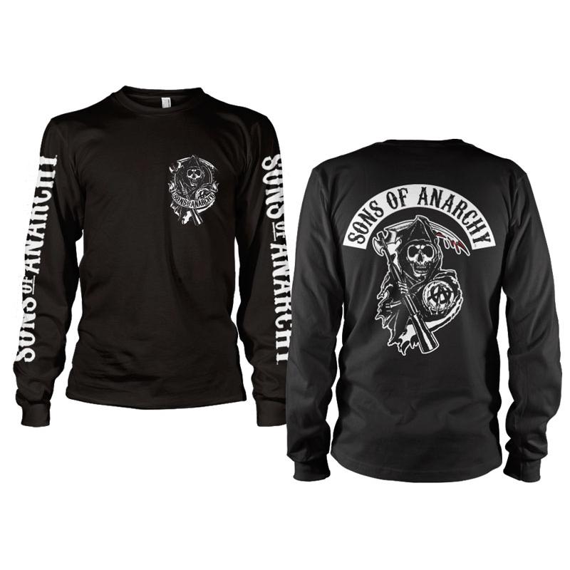 Sons Of Anarchy Backpatch Long Sleeve