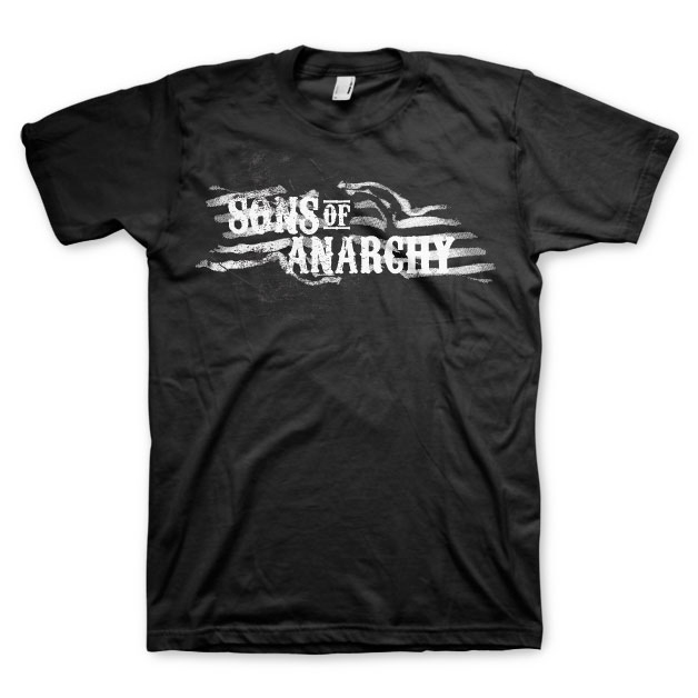 Sons Of Anarchy SOA Flag Logo T-Shirt