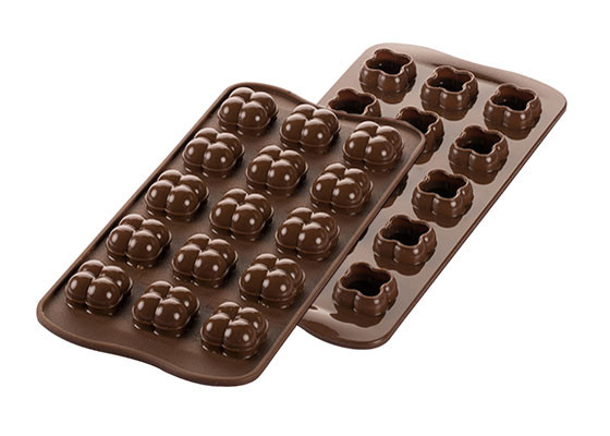 Silikomart 3D-Pralinform Choco Game, silikon