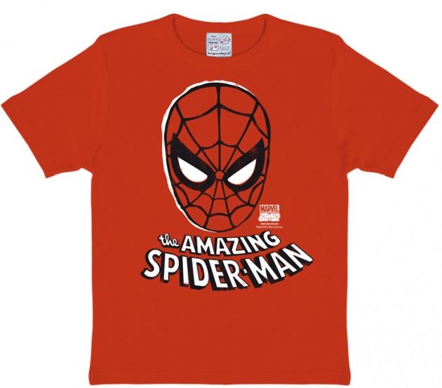 Marvel Den Fantastiska Spindelmannen Mask T-Shirt Barn