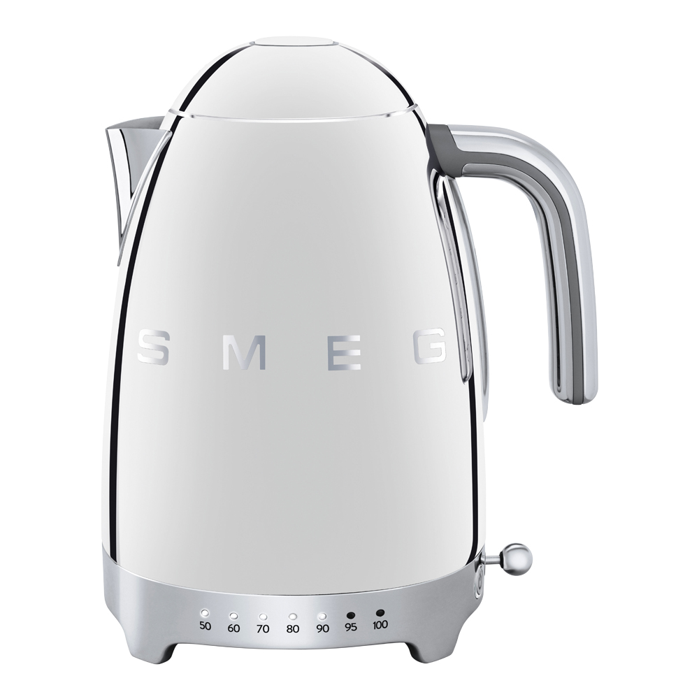 Smeg - 50's Style Vattenkokare variabel temperatur 1,7 L Krom