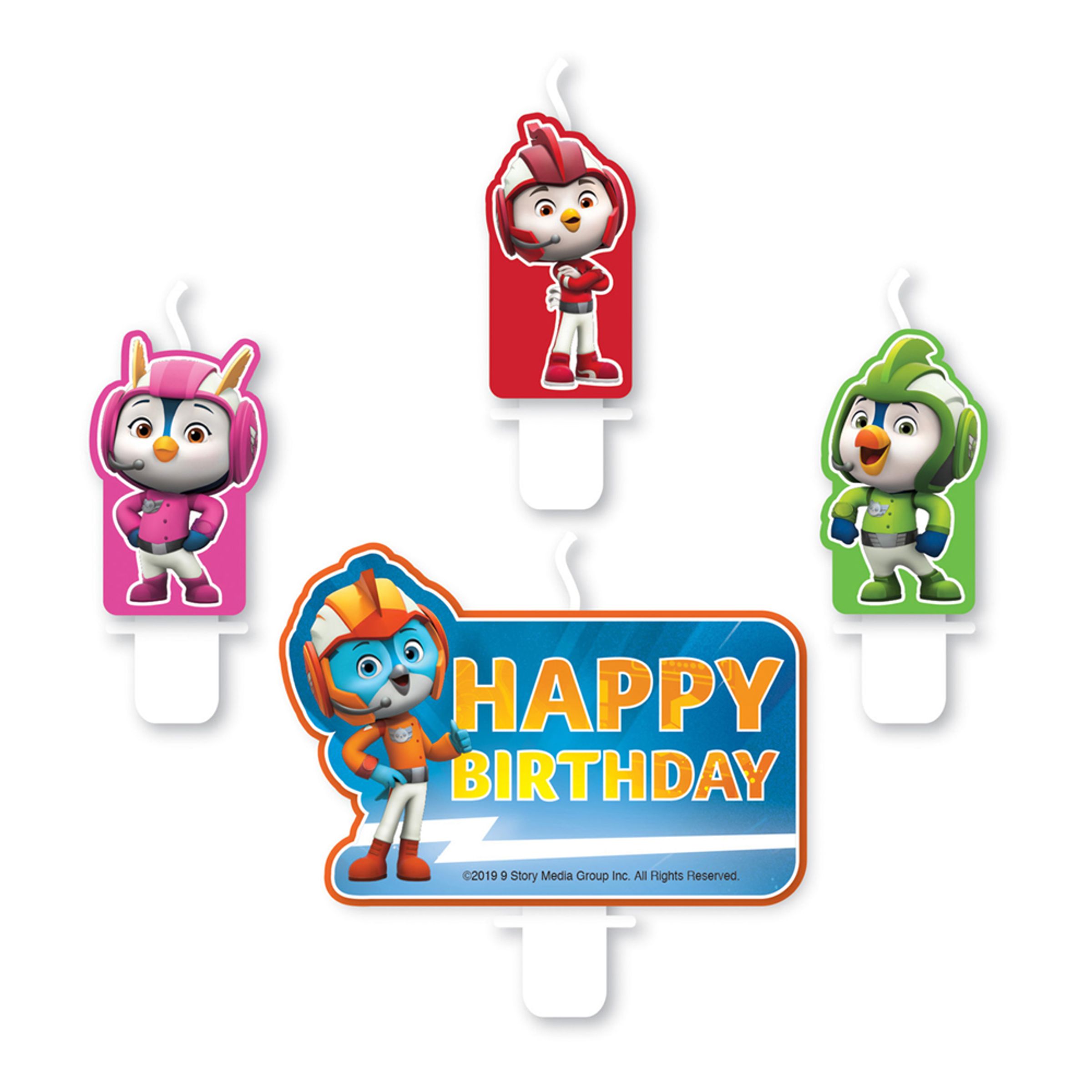 Tårtljus Top Wing - 4-pack