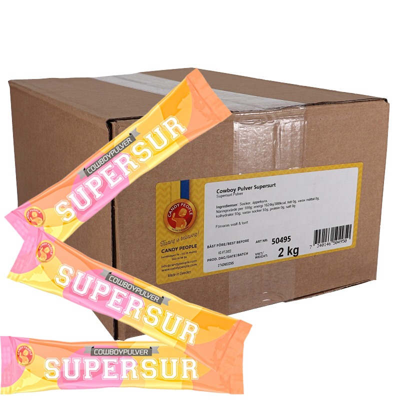 Sur Cowboypulver - 43% rabatt