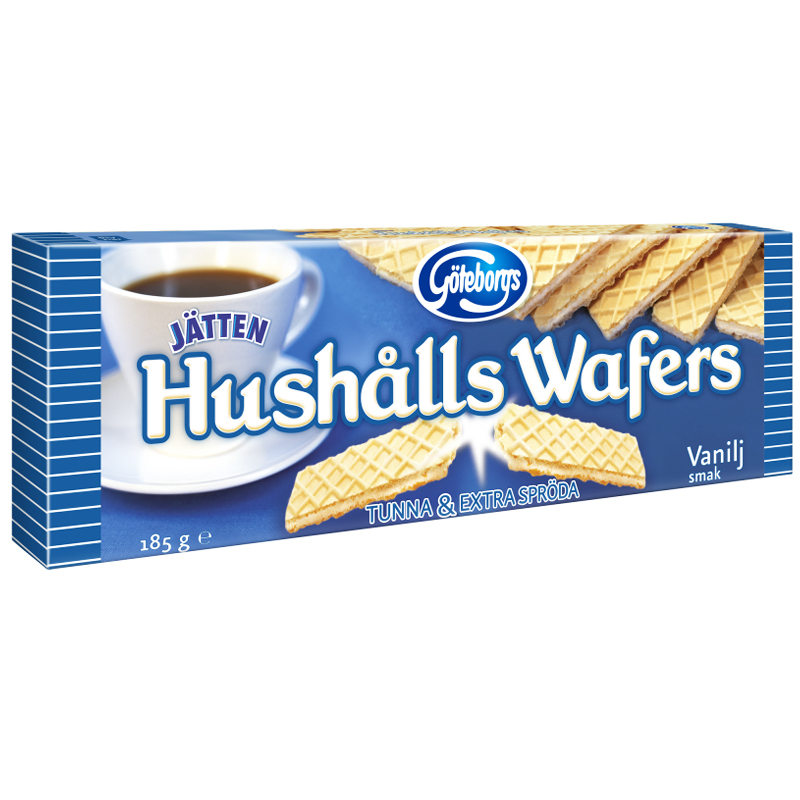 Kexrån "Hushållswafers" Vanilj 185g - 35% rabatt