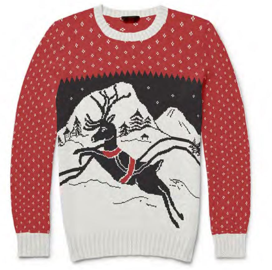 Jultröja Barn Santas Reindeer