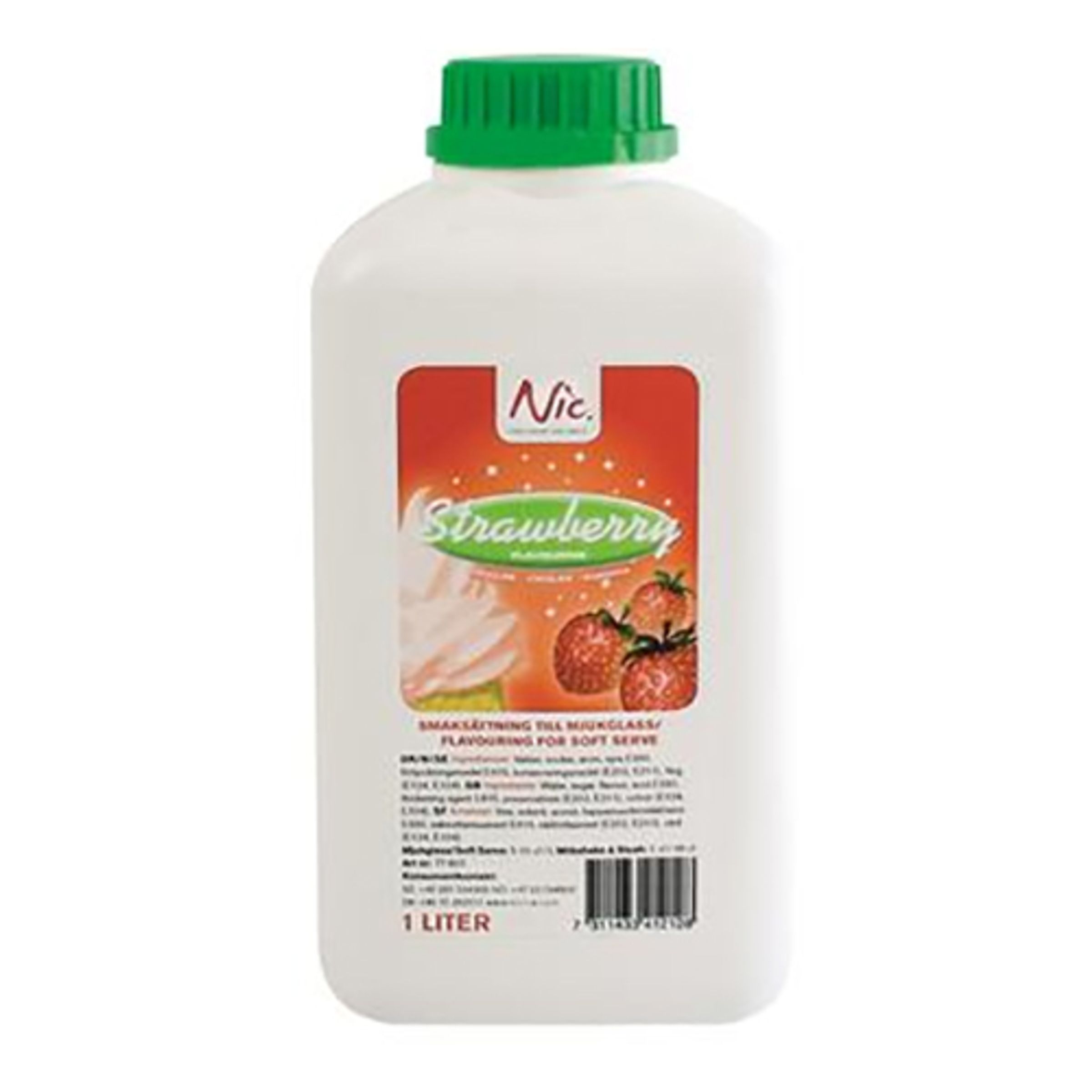 Nic Jordgubbs Syrup - 1 liter