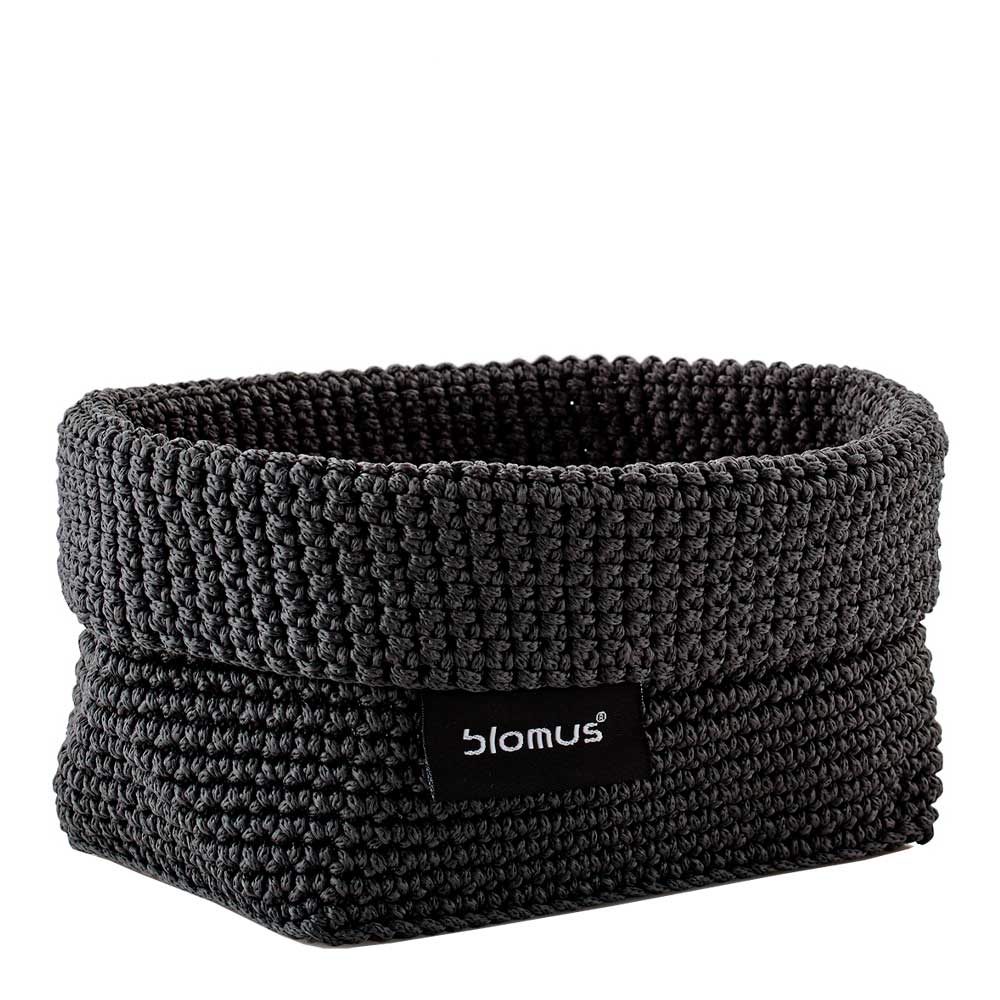 Blomus - Blomus Tela Textilkorg 10x15 cm Antracit