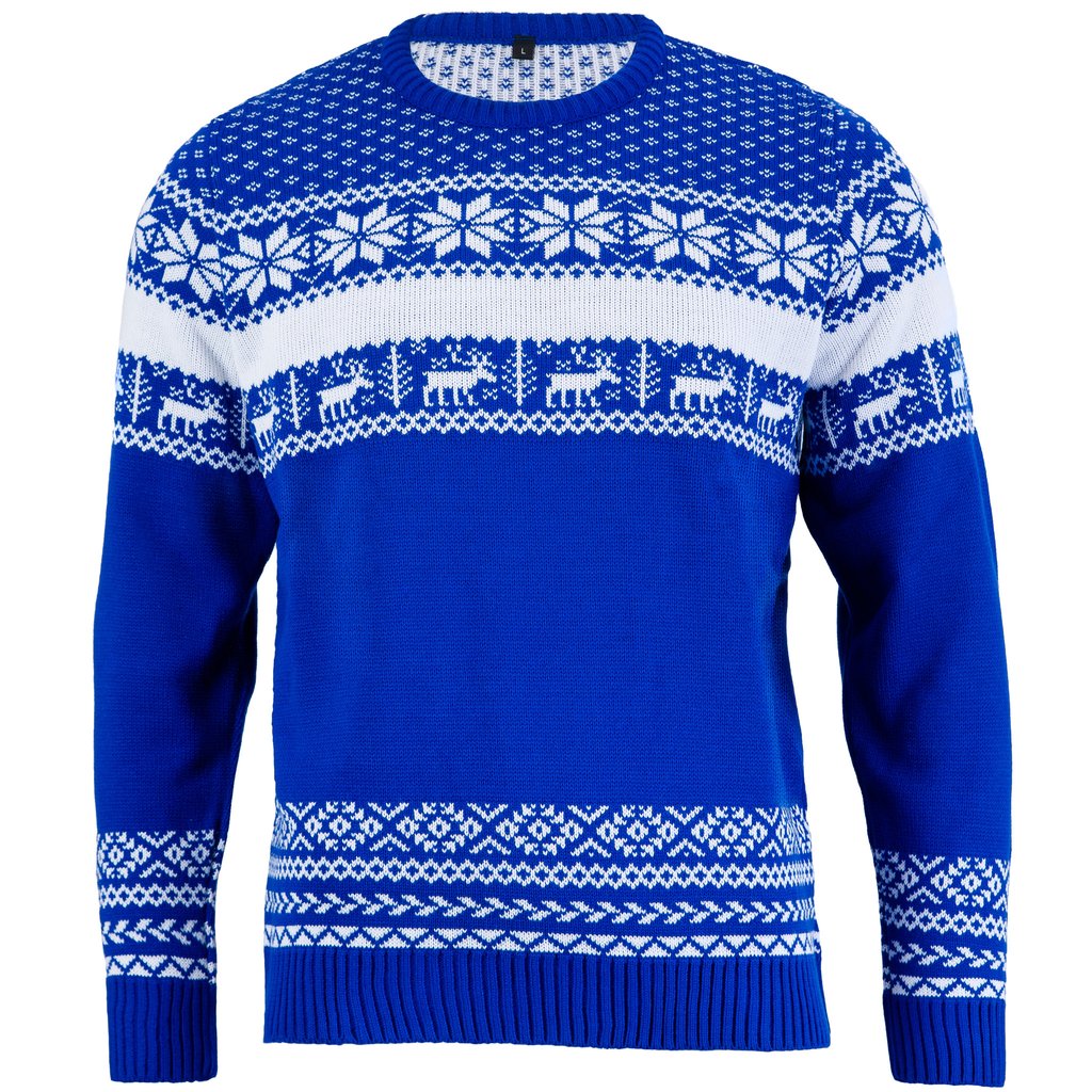Jultröja Nordic Christmas Blå